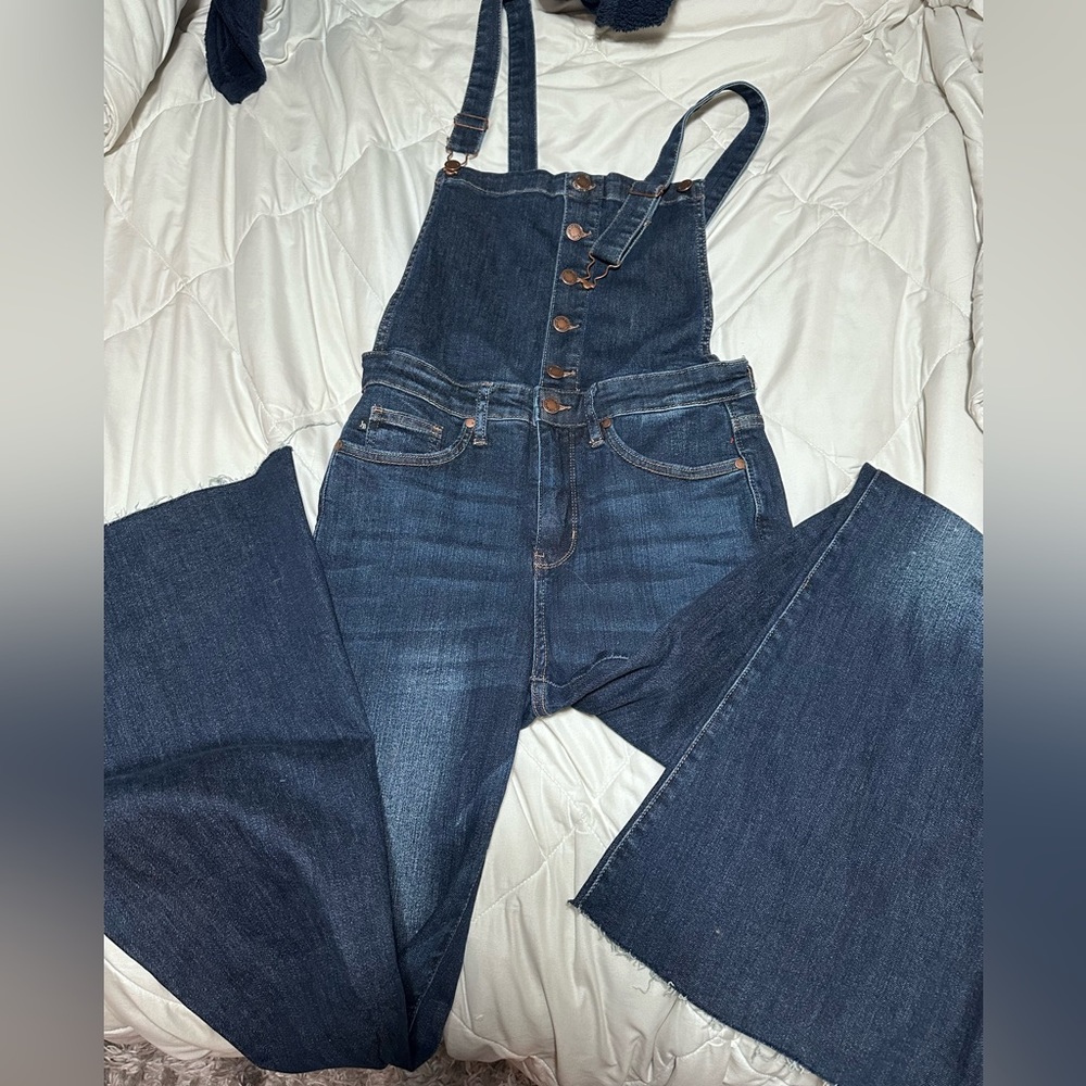 Judyblue tummy control overalls 34 inseam